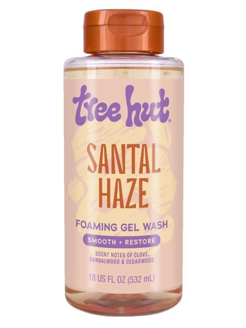 Tree Hut Santal Haze Foaming Gel Wash -